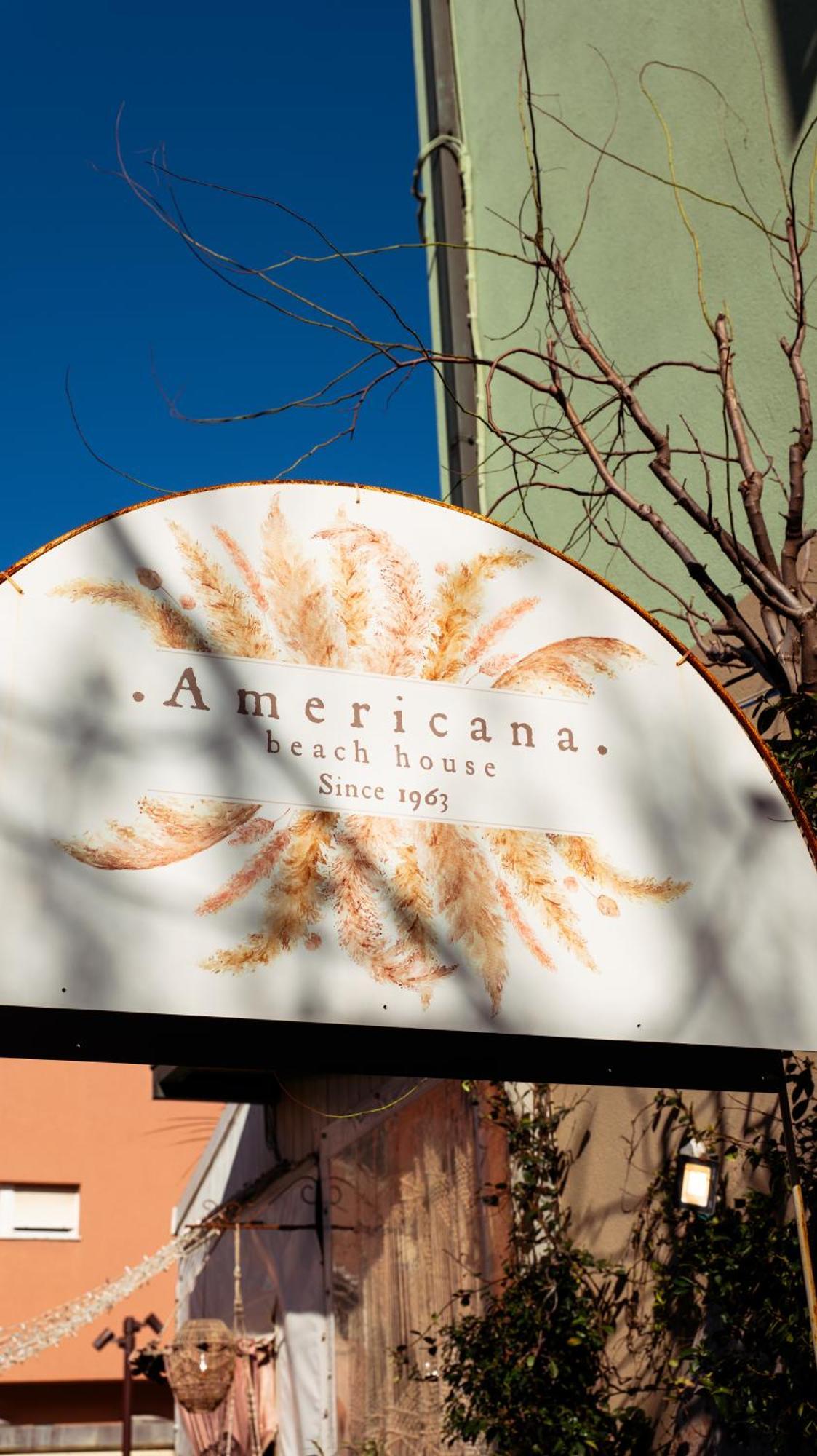Americana Beach House Rimini Esterno foto